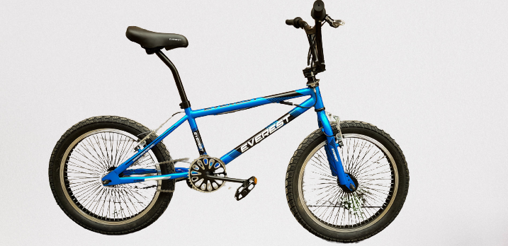 Everest 20 With Tyre Tube 20 T Bmx Cycle (Single Speed Blue Orange Color