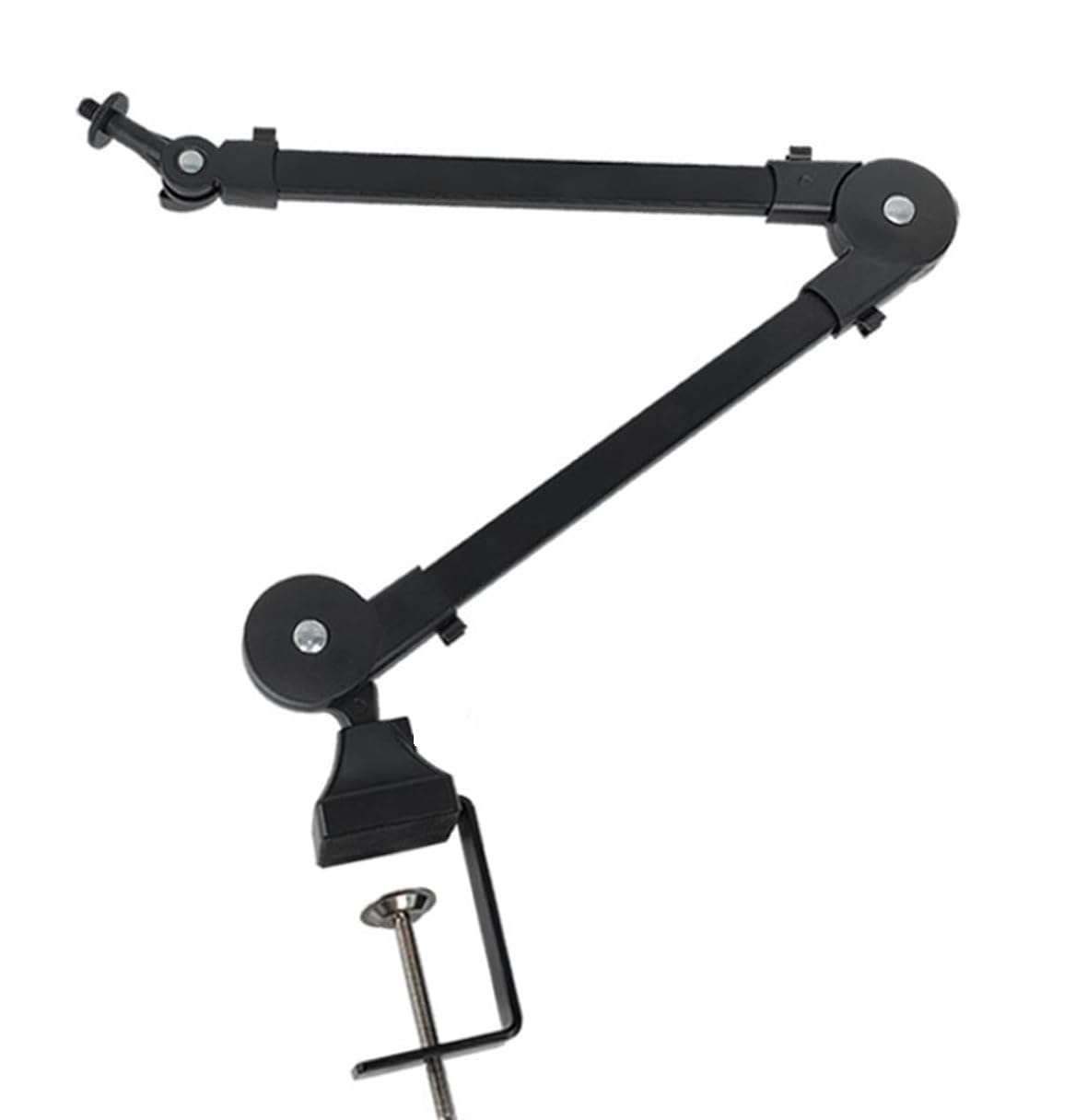 Microphone Boom Arm Mic Stand Desk Mounted 360° Rotatable Durable Space Saving Heavy Duty for Broadcasting, Recording, Podcasting, Music