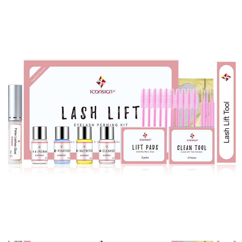 2025 NEW ICONSIGN Upgrade Version Lash Lift Kit Lifting Eyelashes Lasting 6-8 Weeks Lash Perm Eyelash Enhancer Makeup Tools