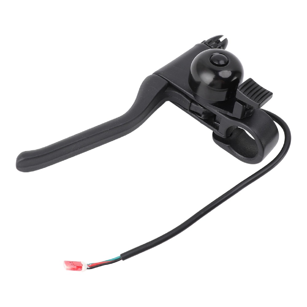Durable With Bell Electric Scooter Brake Handle DIY Replacement Aluminum Alloy Electric Scooter Brake Grip Anti Slip Electric Scooter Brake Lever Electric Scooter Maintenance