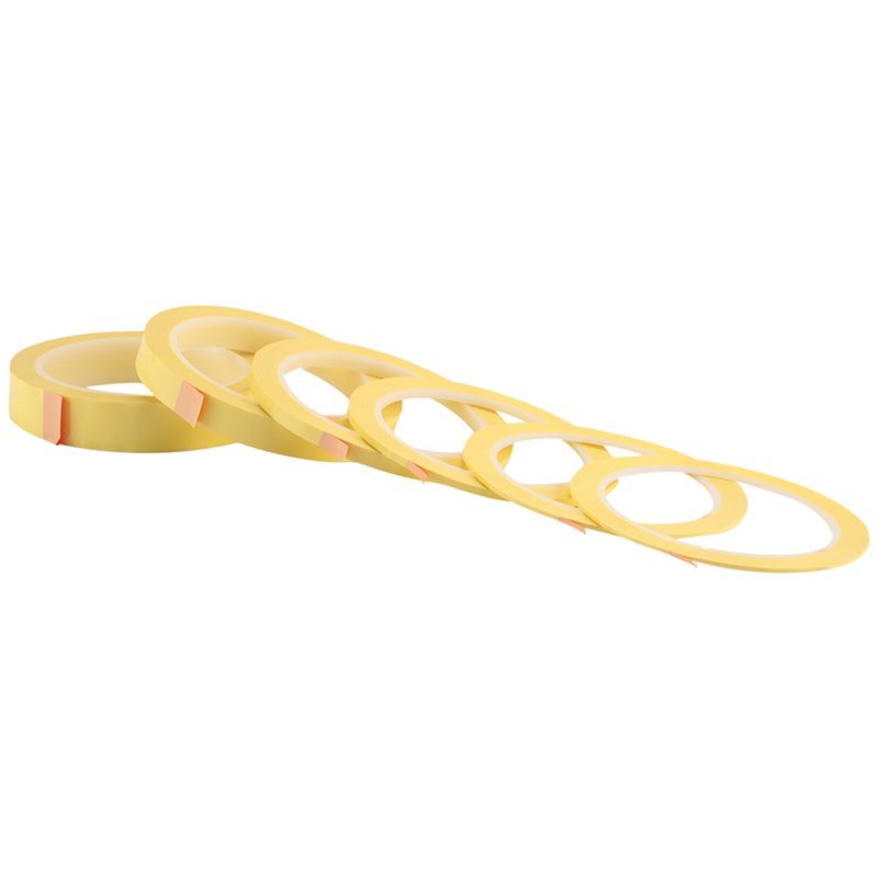 JAERBEE 6 Rolls Fine Line Tape 1/16,7/10,1/8,1/4,1/2,3/4 Inch x 55Yard, Fineline Masking Tape, Painters Automotive Masking Tape