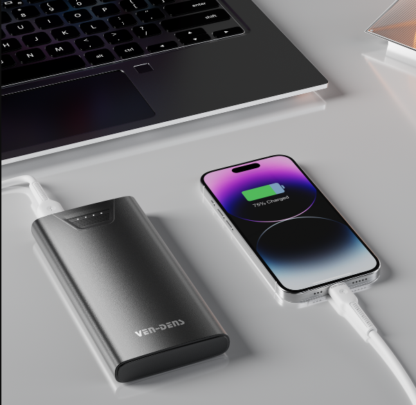 Ven-Dens VD-PB041 Power Bank 10000mAh portable lightweight design Powerbank 10000mah Fast Charging