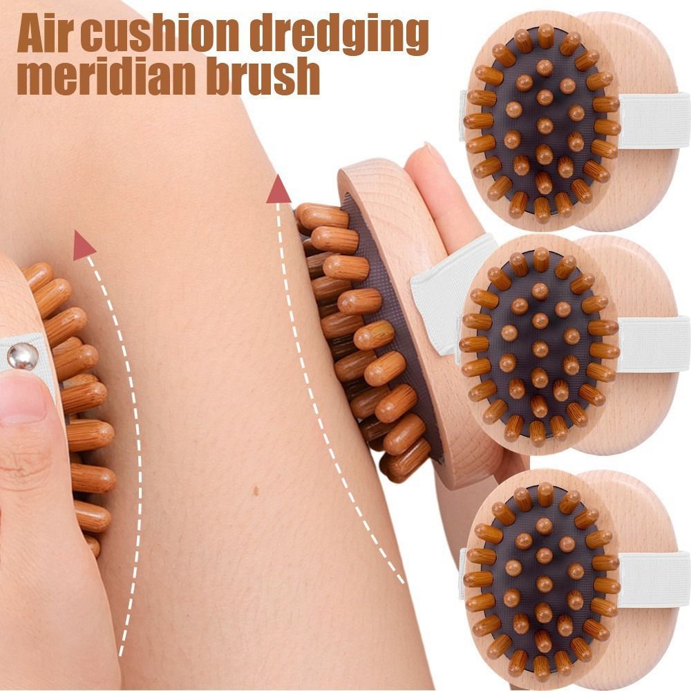 New Resin Massage Comb Air Bag Portable Air Bag Unclogger Acupoint Head Care Massager