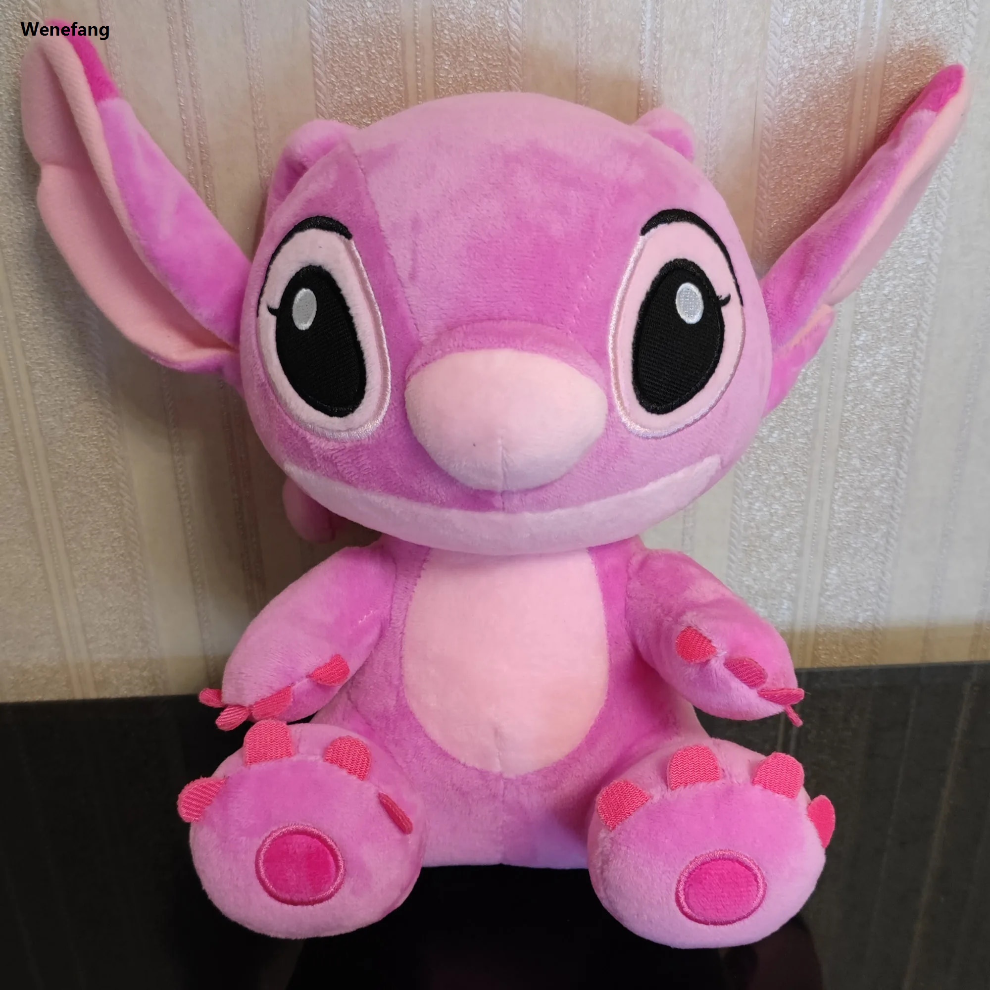Wenefang Hot Disney Cartoon Blue Pink Stitch Plush Dolls Anime Toys Lilo 2025 New and Stitch Stich Plush Stuffed Toys Christmas Gifts for Kids