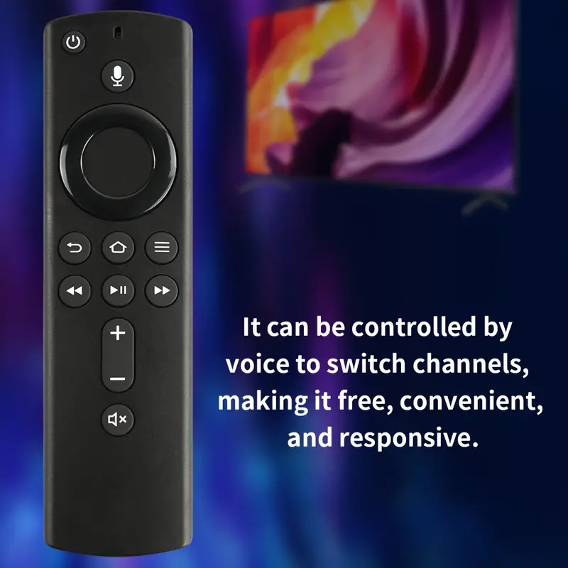NEW Replacement Voice Remote Control (2nd GEN) L5B83H with Power and Volume Control Fit for 2nd Gen Fire TV Cube and Fire TV Stick
