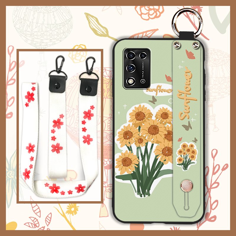 Back Cover ring Phone Case For VIVO V40 Lite 5G Asia Anti-dust Waterproof Kickstand Shockproof Dirt-resistant flower