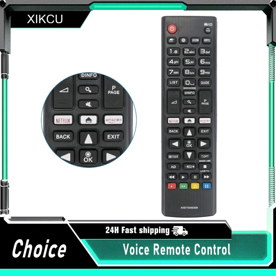 NEW Smart Remote Replacement Voice Remote Control for Google Chromecast Snow Streaming Media Player