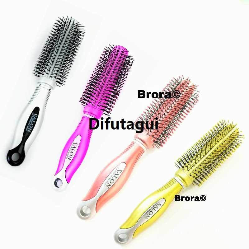 Difutagui Comb Styling Salon, Round Hairbrush, Luxury Roller Brush, Blow Dry Bristle Curls