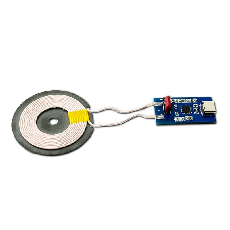 Module High Power 5W 10W 15W IP6826 Wireless Charging Module Support Android Phone Charging Module As Shown PCB+Plastic 1 PCS