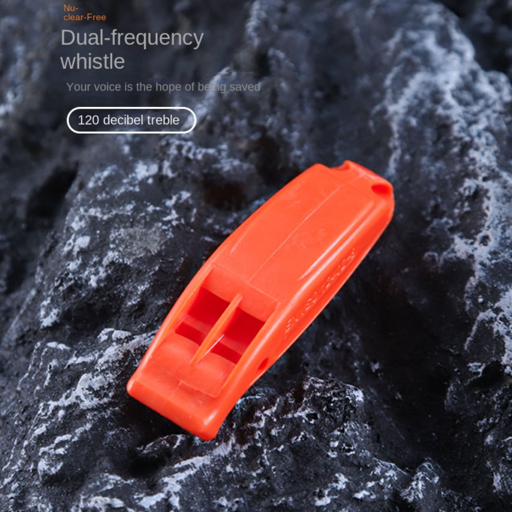 New Dolphin Sound Outdoor Survival Whistle 4 Colors Rescue Emergency Whistle Camping Hiking Whistle Outdoor Tool