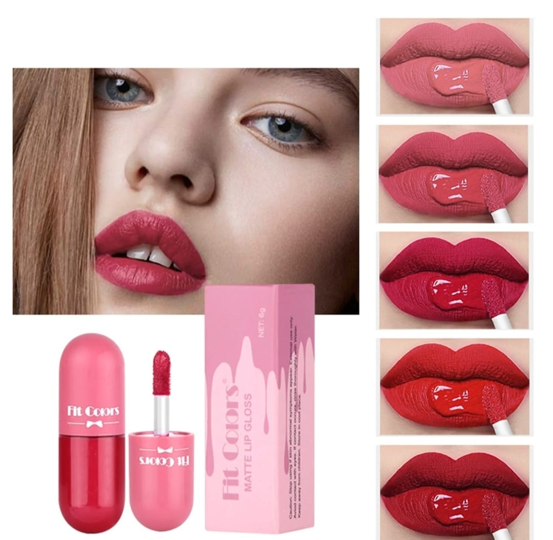 1 Pieces Lipstick ,Matte Velvet Lip Glaze, Matte Lipstick Waterproof Long-Lasting Lipstick Set Matte Lip Makeup Gifts for Girls and Women (Best Gift For Girlfriend)
