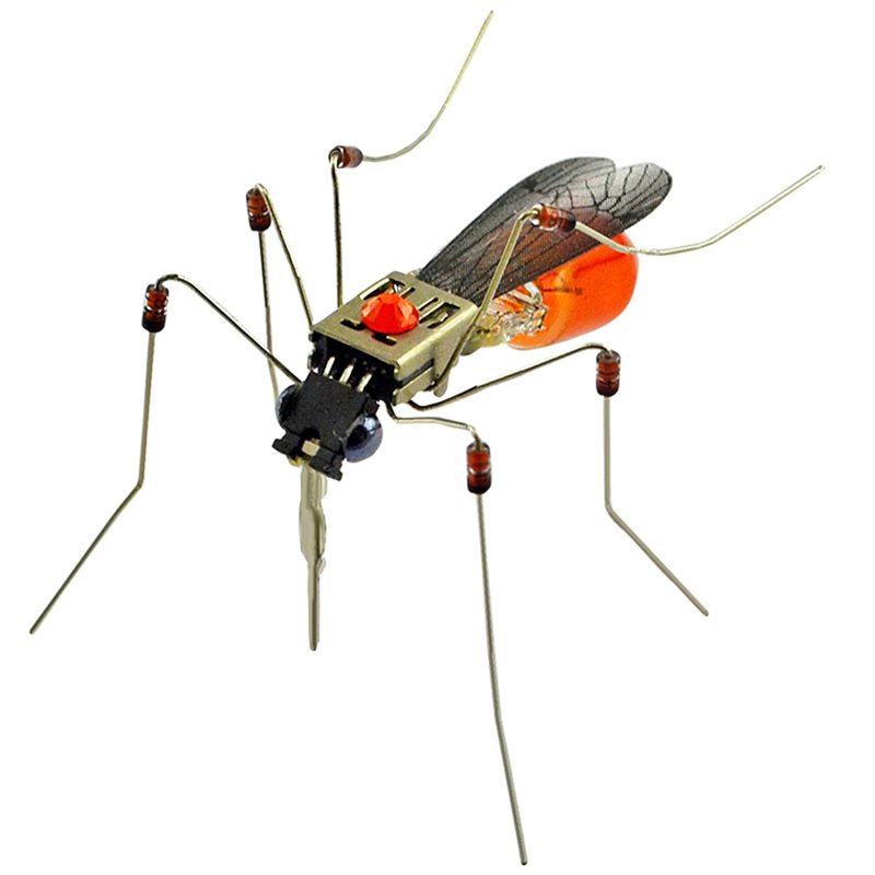 DIY Robotic Insects Science Invention Electronic Animal for School Competition Non-Soldered DIY Kit