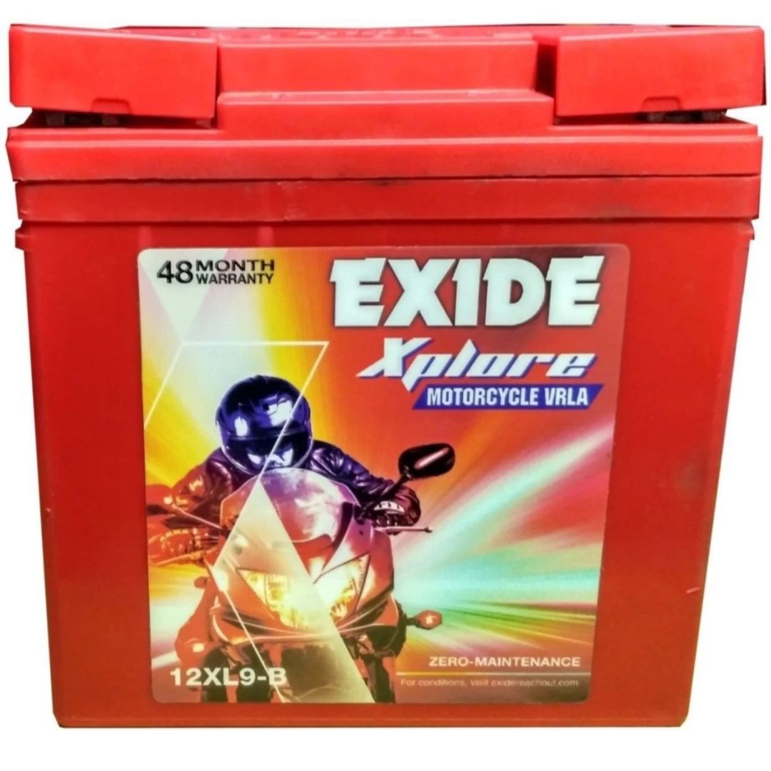 Exide Xplore VRLA 12XL9-B 9AH Dry Battery For Motorbike