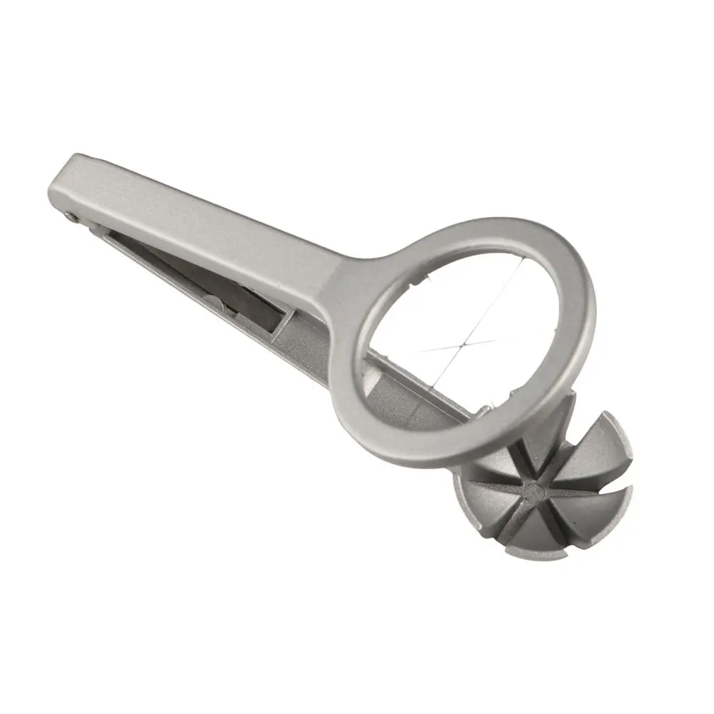 Practical Aluminum Alloy Manual Egg Cutter Multi-functional Durable Preserved Egg Splitter Section Divider with Handle Egg Slicer Hotel - image 1