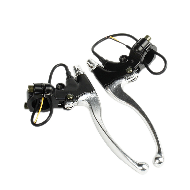 1 Pair Electric Bike Brake Lever Bicycle Handle Brakes Cut-Off Brake Levers Cycling Parts for Electric Bike Scooter
