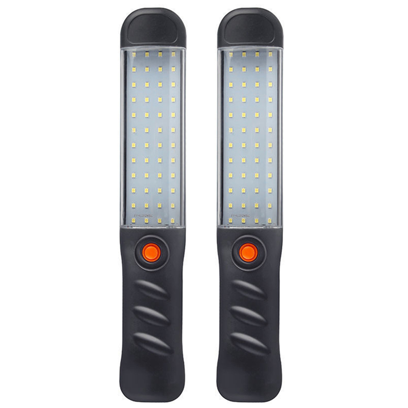 2PCS LED Flashlights Rechargeable Work Light with Magnetic Base and Hanging Hook Floodlight for Car Repair Lighting Easy Install Easy to Use