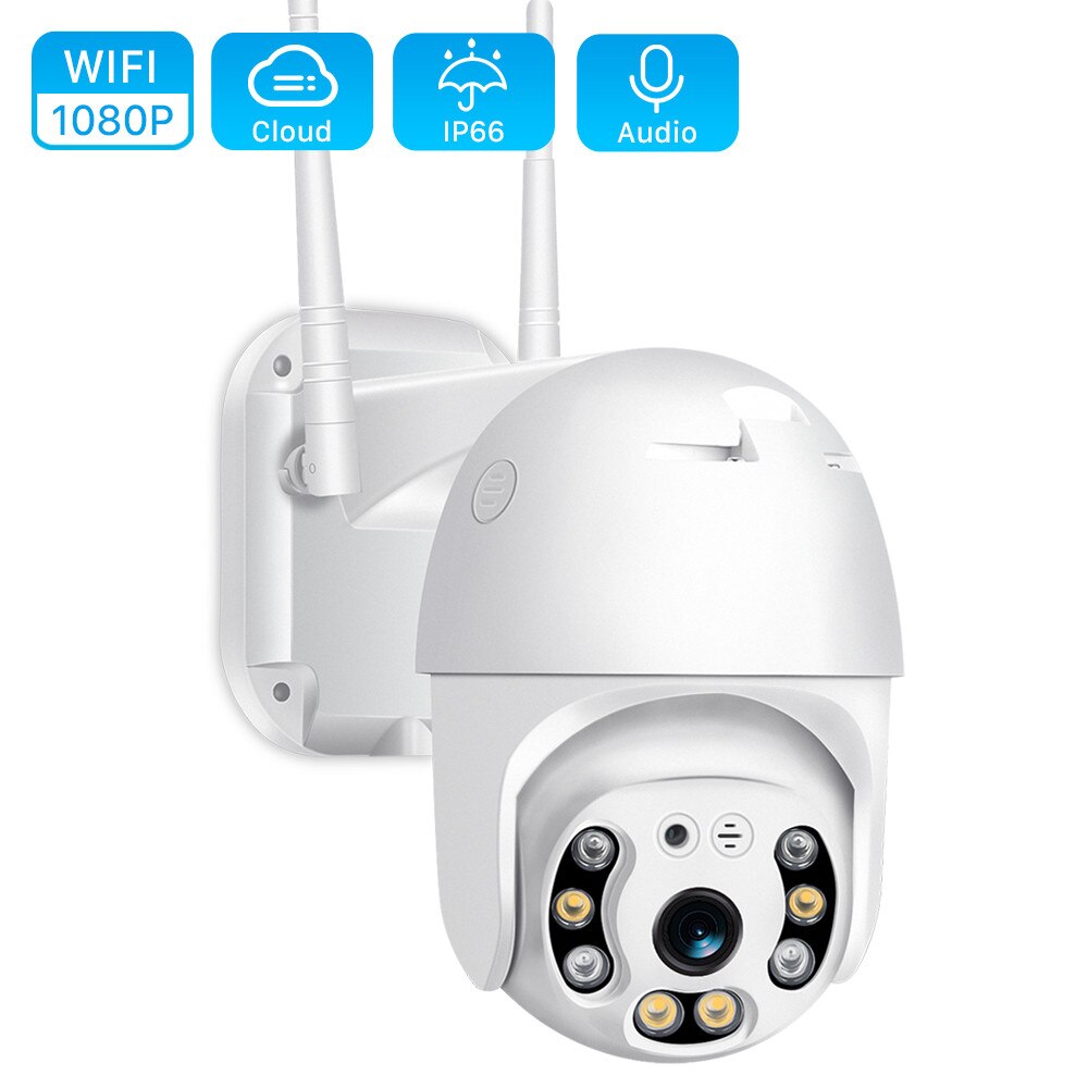 Wifi Connection Outdoor Waterproof PTZ CCTV Camera