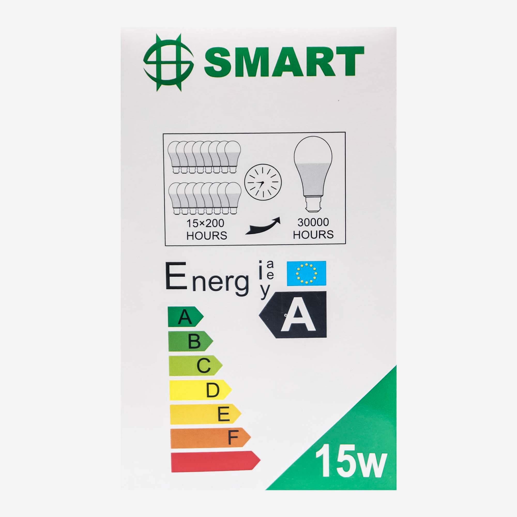 White Smart Led Bulb B22 15w