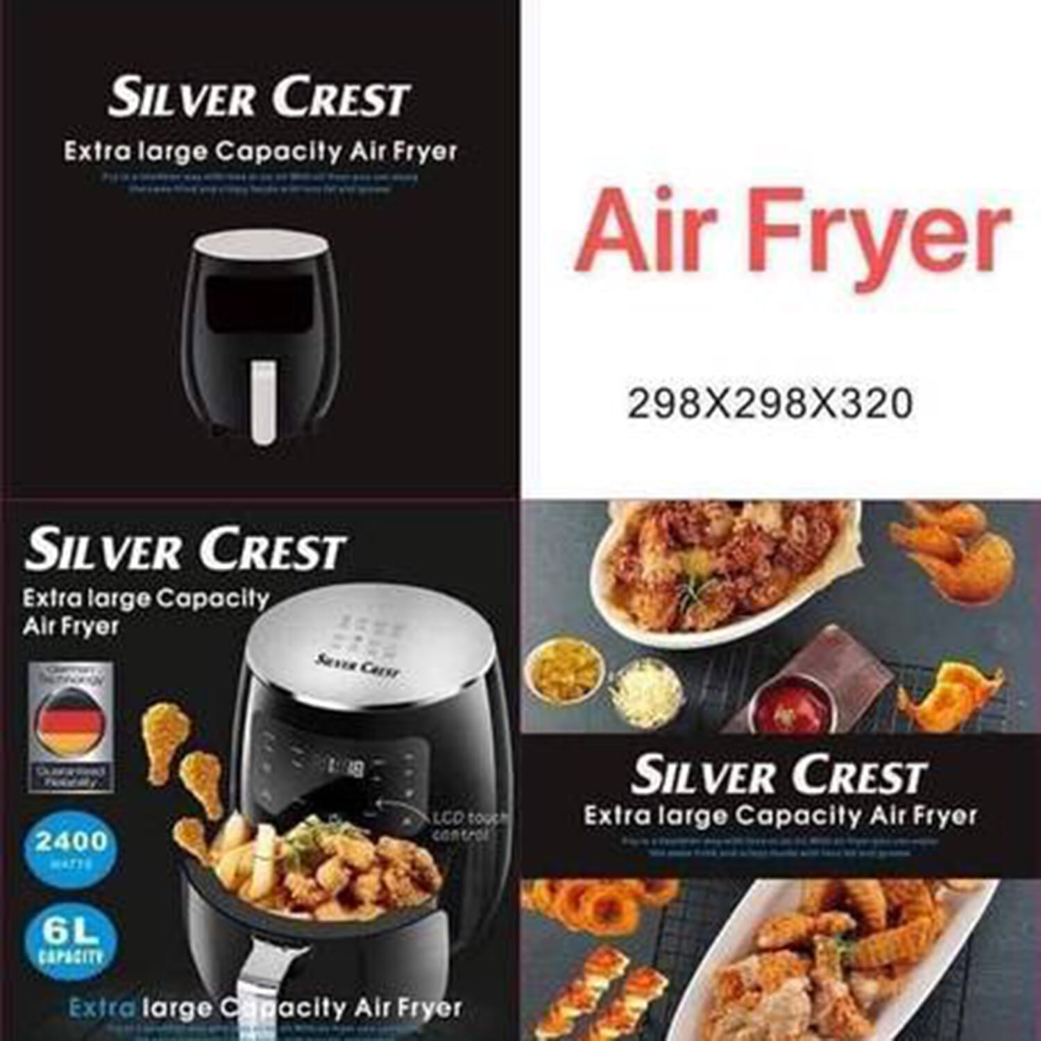 Silver Crest Air Fryer 5 Litre