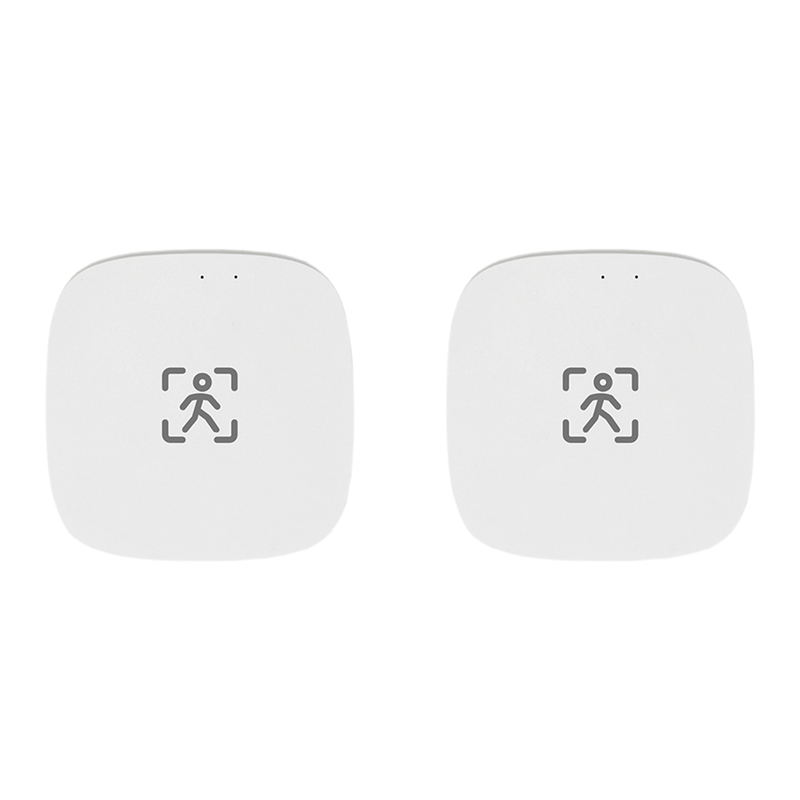 (COKP) 2X Wifi Human Presence Motion Sensor with Luminance/Distance Detection 5/110/220V Tuya Smart Life Home Automation