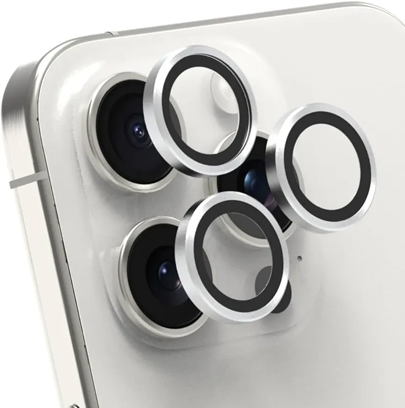 iPhone 15 Pro Max Transparent Camera Lens Protection Glass
