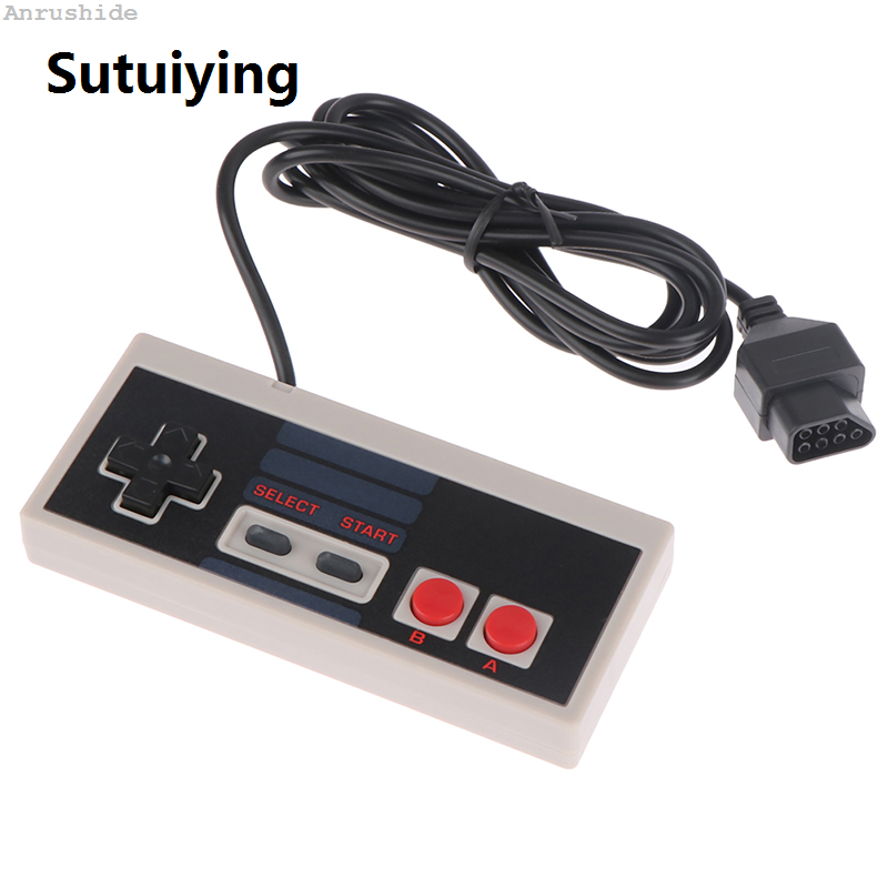 Sutuiying 2025 New Anrushide 1Pc Joystick Game Pad Controller for NES FC Fashion Game Console Mini Game 8-bit Retro Game