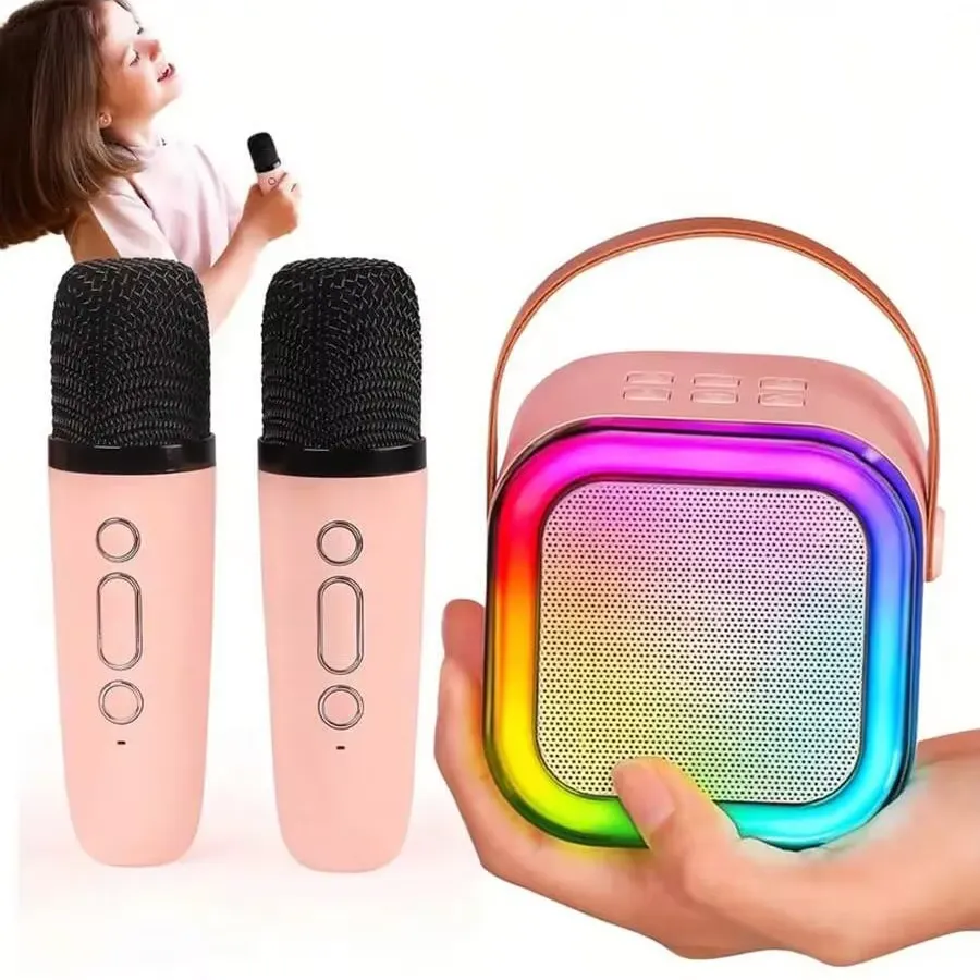 Professional Wireless Microphones Bluetooth Speaker K12 Karaoke Machine for Gaming KTV Karaoke Live iPhone Samsung Laptop Noise Reduction Microphone