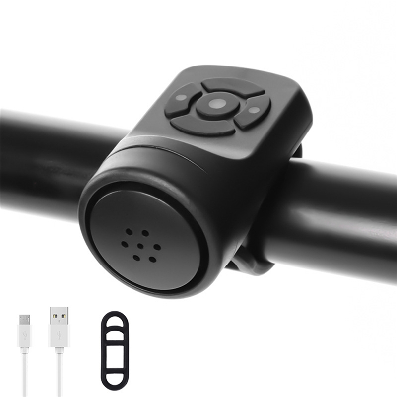 Bicycle Charging Horn Super Loud Bell Mountain Bike Electric Bell Children Bicycle Riding Equipment Accessories Parts