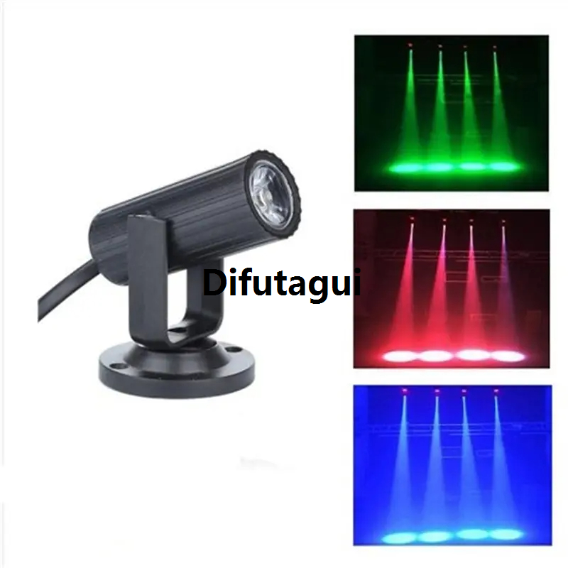 2025 NEW RGB LED Stage Light Flash Lamp 360 Degree Spotlights Soft Stage Effect Lights For Disco Stage KTV Bar Home Party Lighting