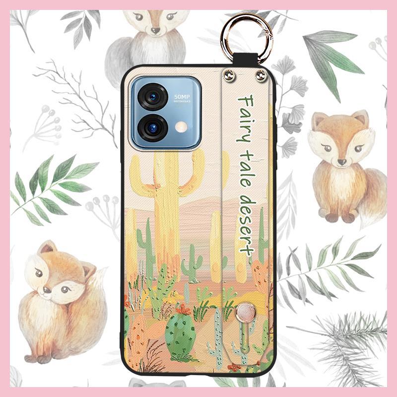 Shockproof Back Cover Phone Case For TCL 30V 5G/T781S Kickstand Wristband Durable Wrist Strap Silicone fashion Lanyard