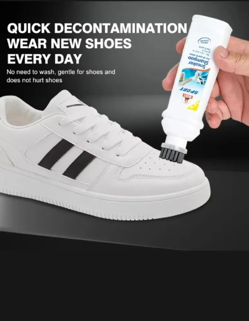 Cleaner Kit For Sneaker Suitable for all Shoes Liquid Fabric Shoe Cleaning Solution