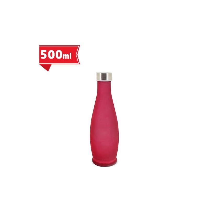 Drinking Bottle, BPA-Free, Water Bottle, Drinking Bottle 500 ml, 24 Hours Cold , Leak-Proof, Drinking Bottle, Red