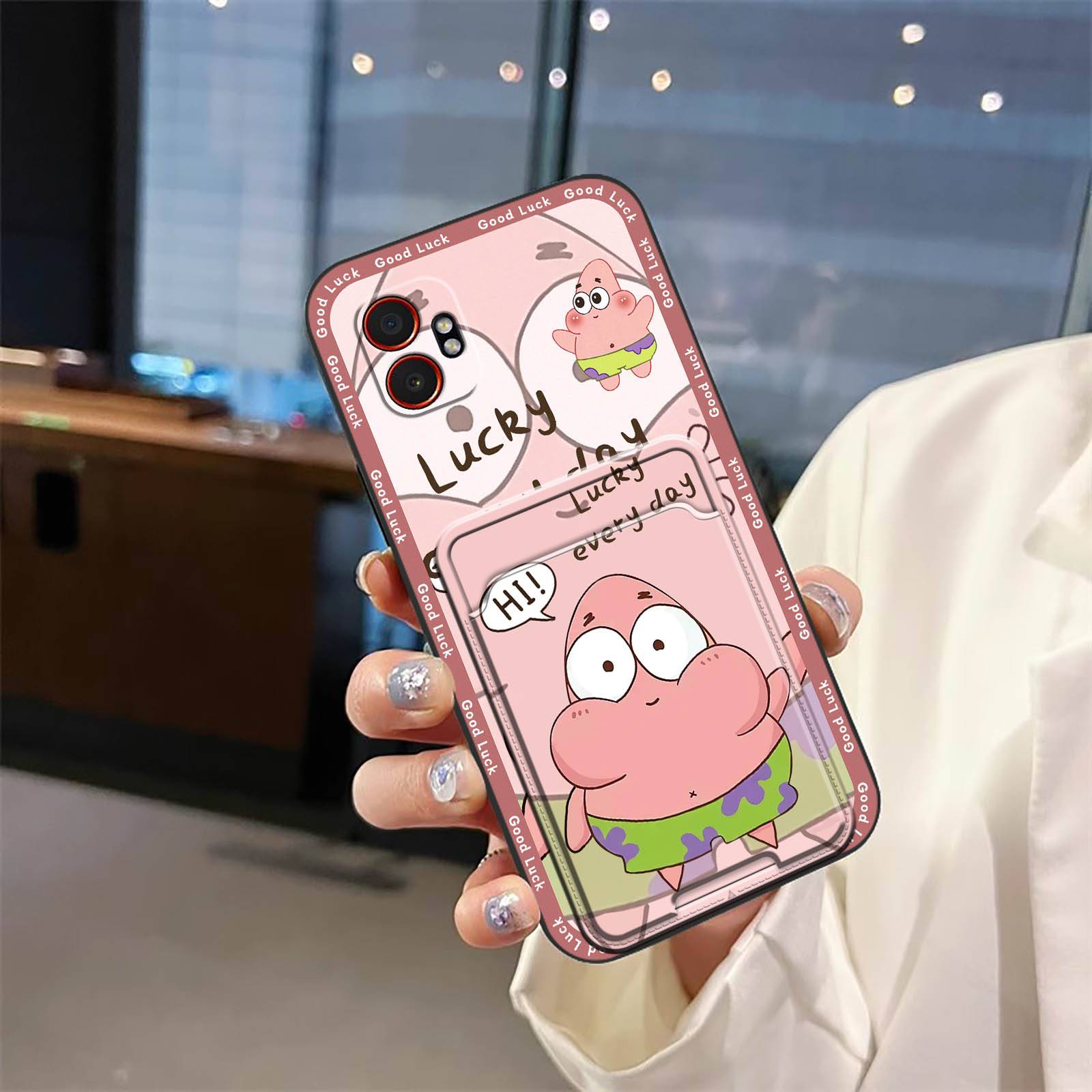 Soft case Waterproof Phone Case For Samsung Galaxy XCover7 Pro/SM-G766B Silicone Card slot Graffiti Full wrap Card bag
