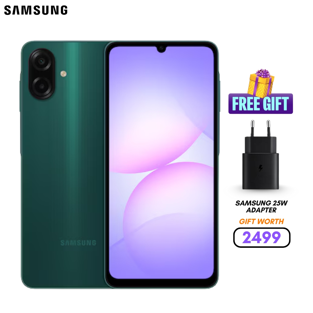 Samsung Galaxy A07 (4GB/128GB) | 6.7" HD+ 90Hz Display | 50MP Main Camera | 5000mAh Battery