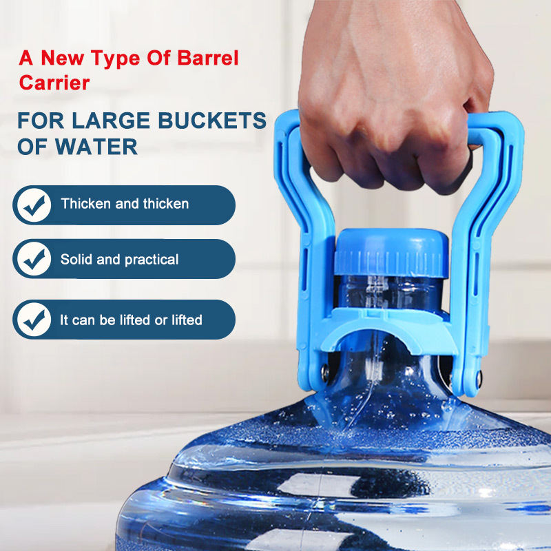 20L Water Jar Holder. Drinking Water Jar Handle Carrier. 1 Piece Blue