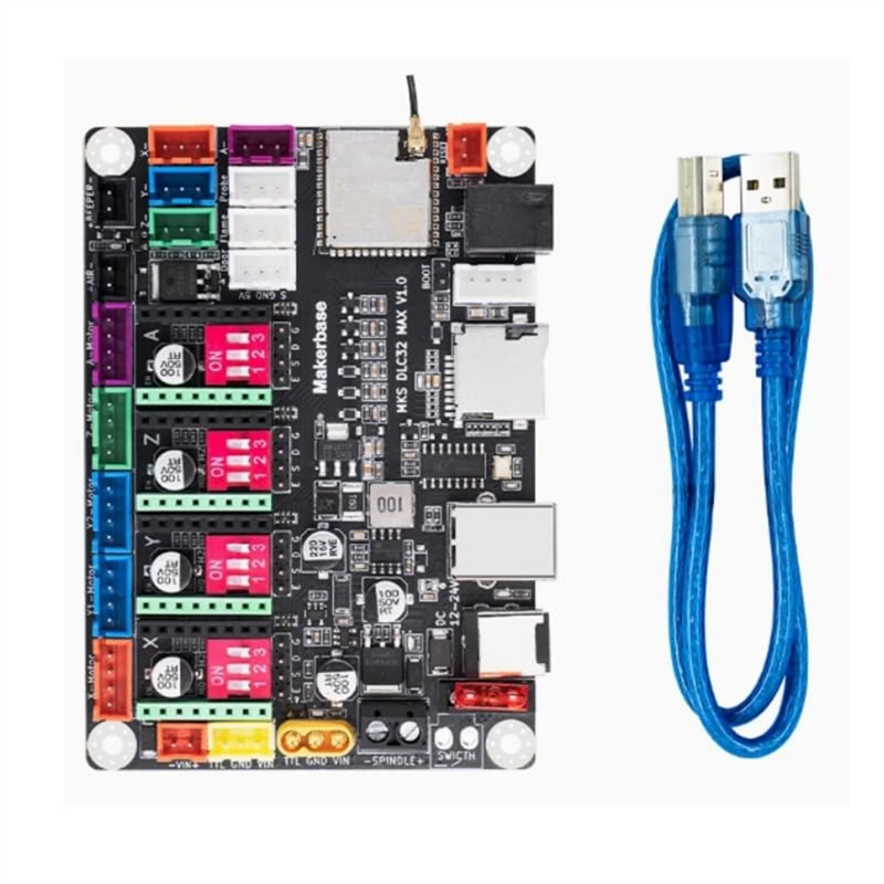 CNC Controller 4 MKS DLC32 MAX Expansion Card GRBL 32 Bit