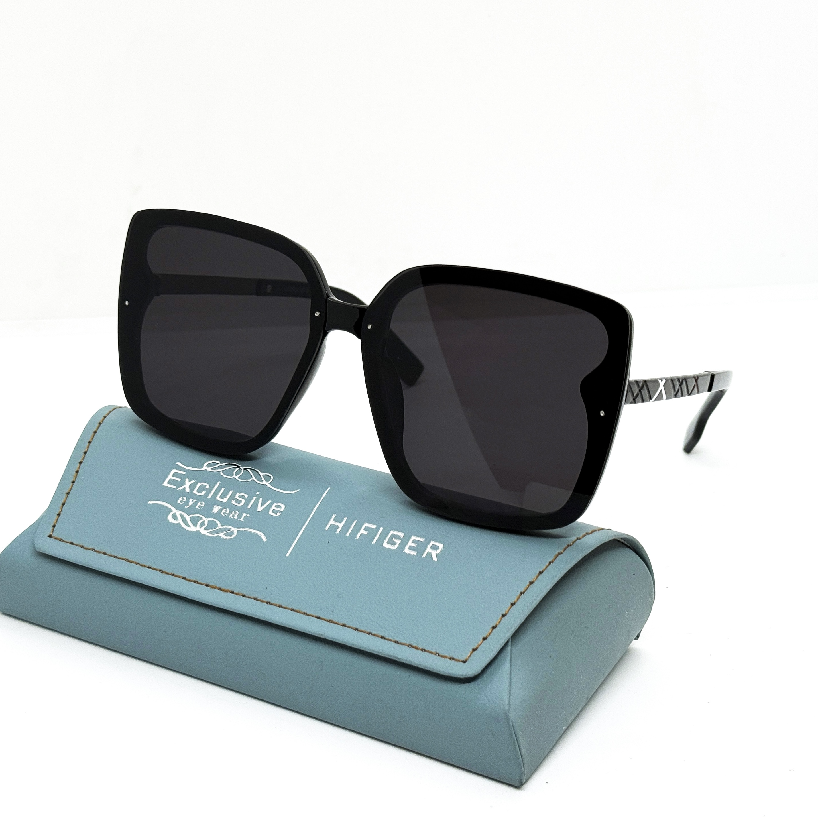 imless Dark Brown Lens/Brown Frame Best Quality Square Sunglasses For Women