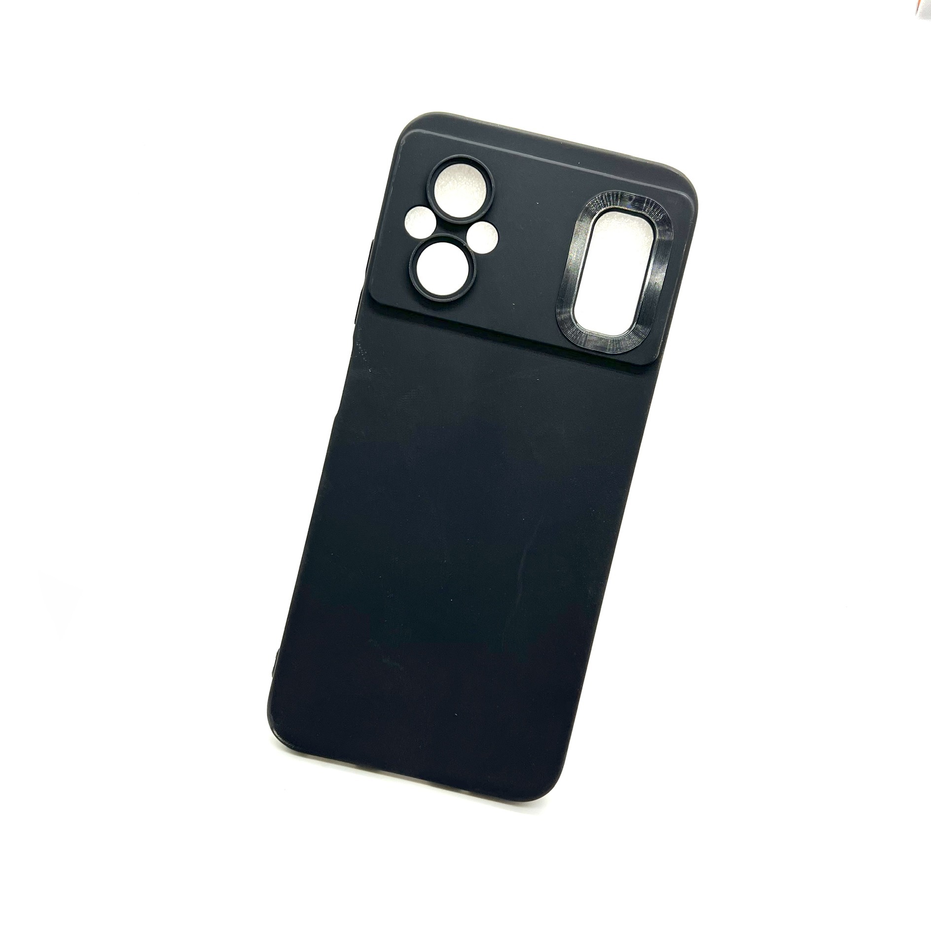 Soft Silicon Case With Fur Inside For POCO M5