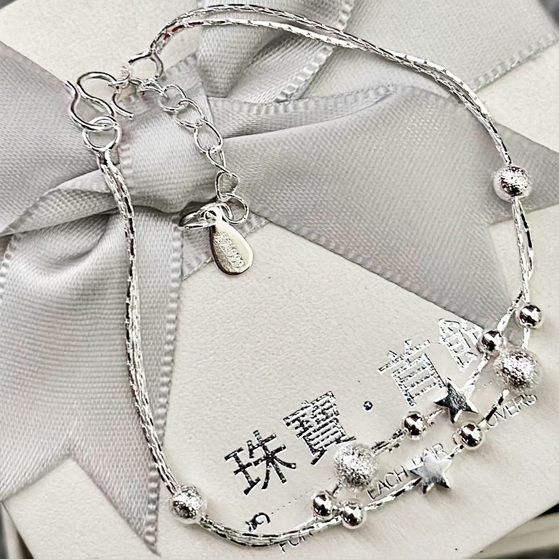 【Special offer】Original Design Double-layer Star Bracelet Women's Small Fresh Fashion High-end Bracelet Light Luxury Exquisite 2023 New
