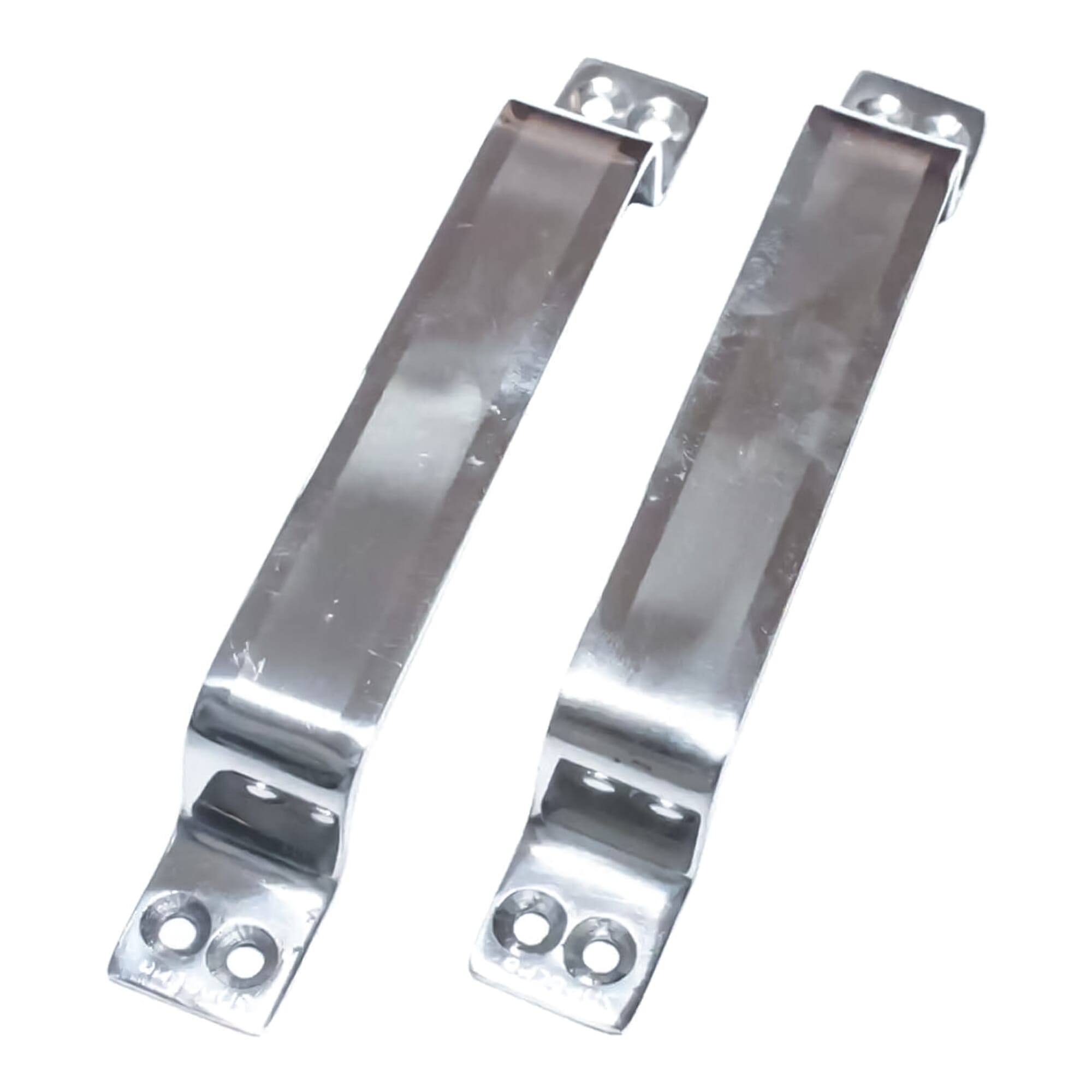 Door Pull Handle | Stainless Steel Durable Sturdy Door Handle - 6 Inches - 2 Pieces | 2 Pieces Steel Door Handle