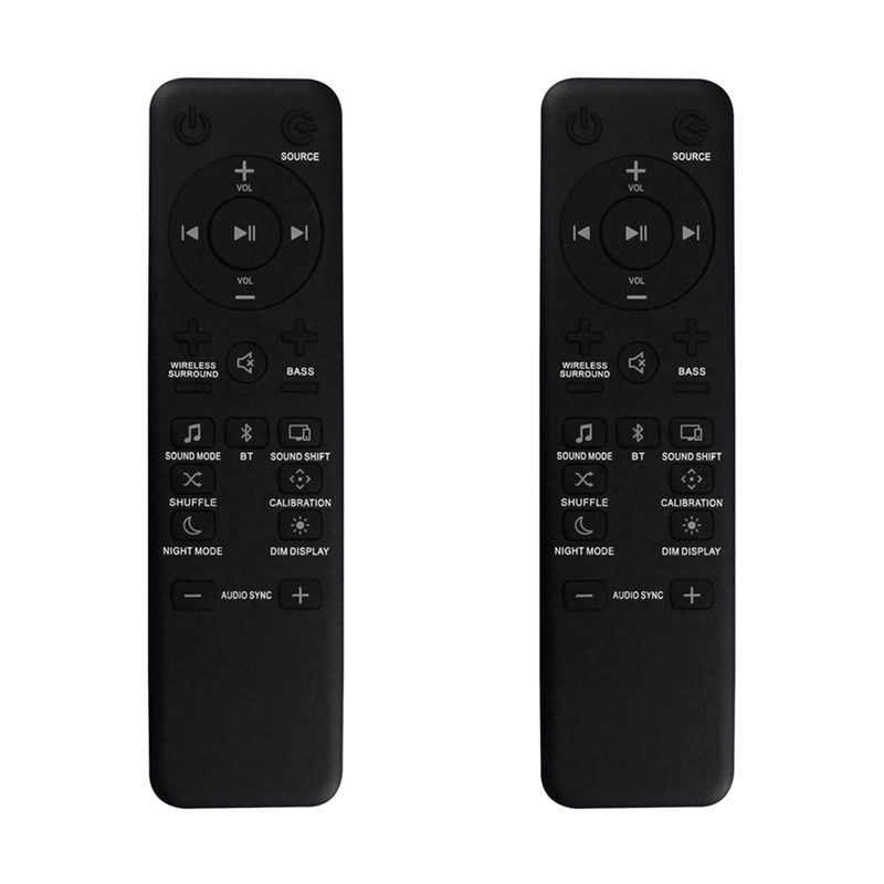 ARELENE 2X Replace Remote Control for BAR/2.1/3.1/5.1 BAR 2.1 Sound Bar, BAR 3.1 Sound Bar, BAR 5.1 Sound Bar