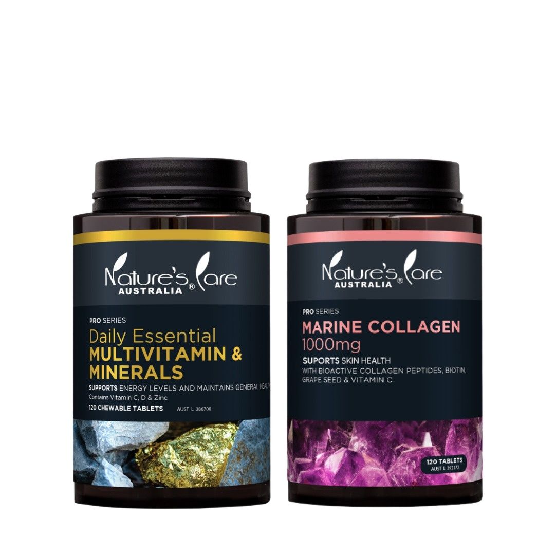 Nature's Care Fish Oil, Omega 3 + Marine Collagen, 320 capsule