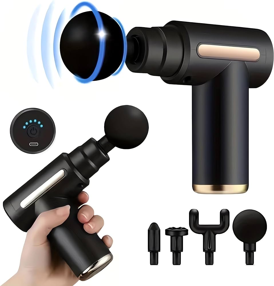 6 Gears/Level Fascial Massage Gun For Muscle Recovery