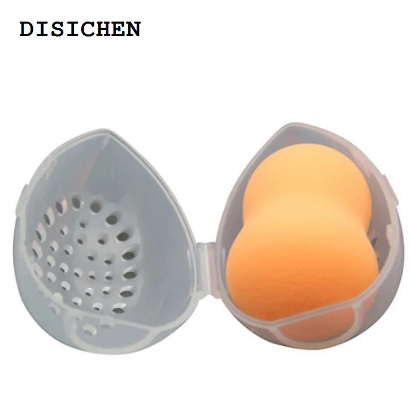 DISICHEN 2025 1PCS Makeup Sponge Box Cosmetics Puff Holder Plastic Protable Waterproof Storage Beauty Sponge Women's Cosmetics Accessories