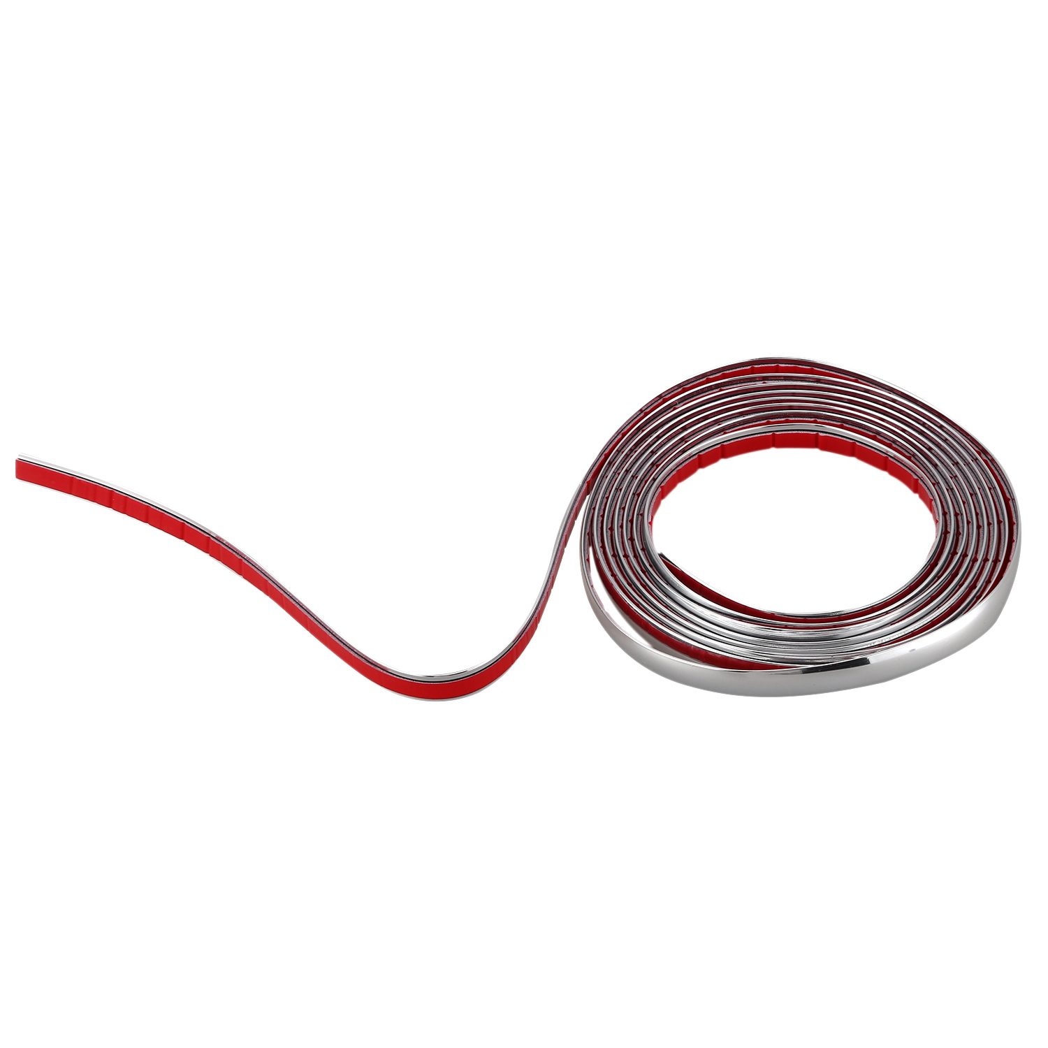 Sojhoop Silver Car Grille Exterior Chrome Styling Decoration Moulding Trim Strip 12MM