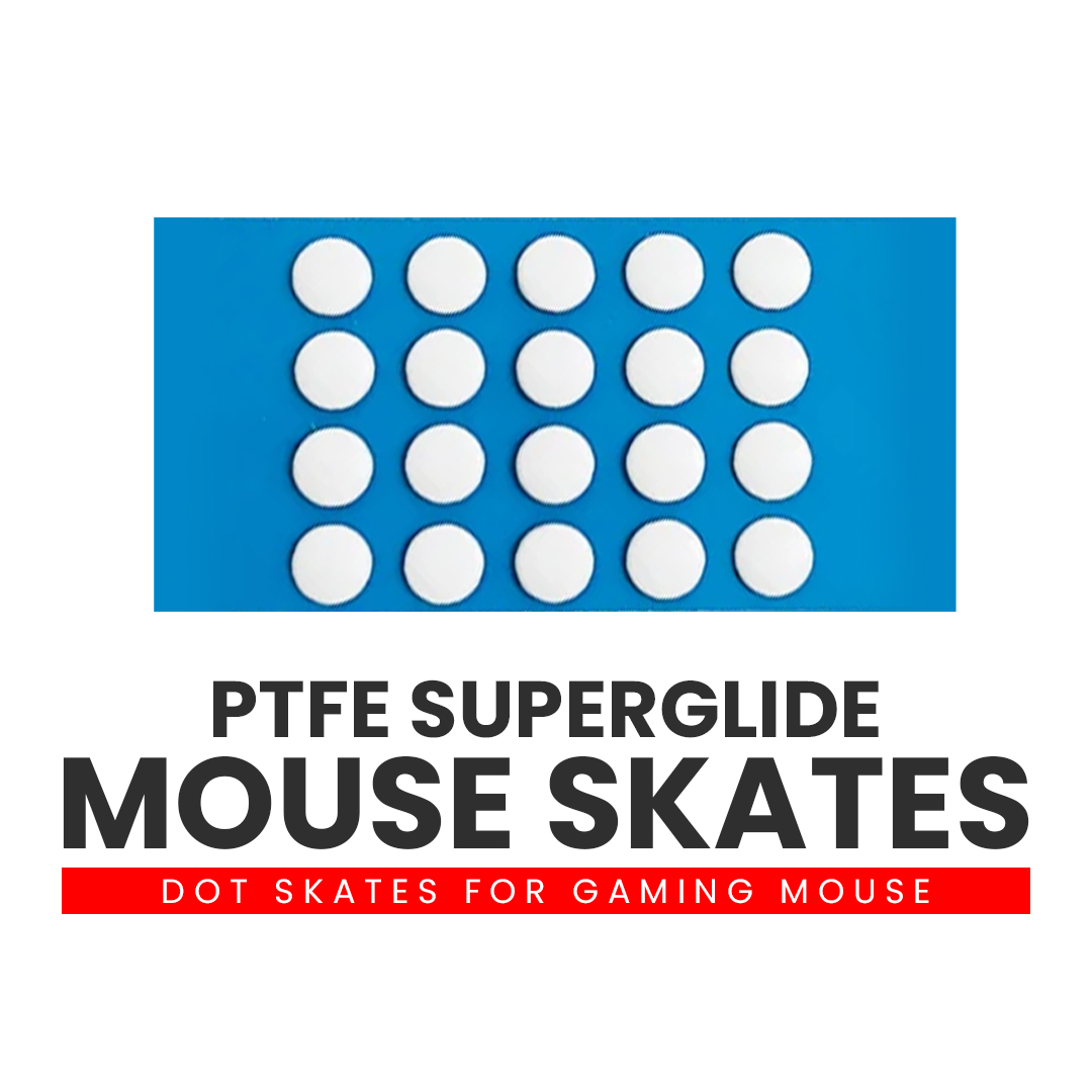 Dot Skates for Gaming Mouse - PTFE Superglide Mouse Skates
