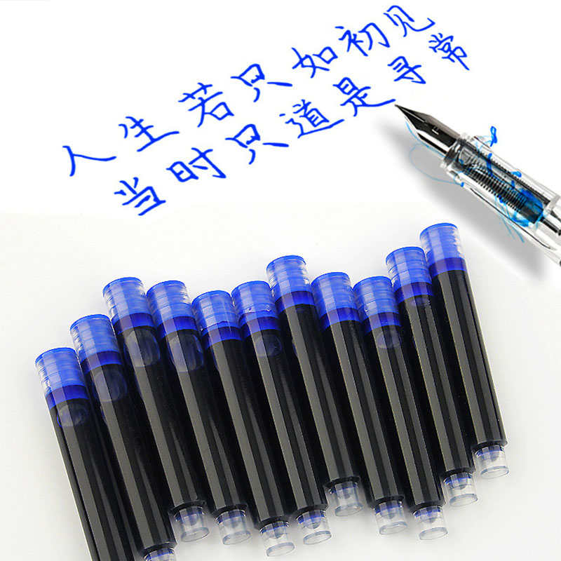 Ch Ren Blue Ink Cartridges for Pen in 50 in 1 jar