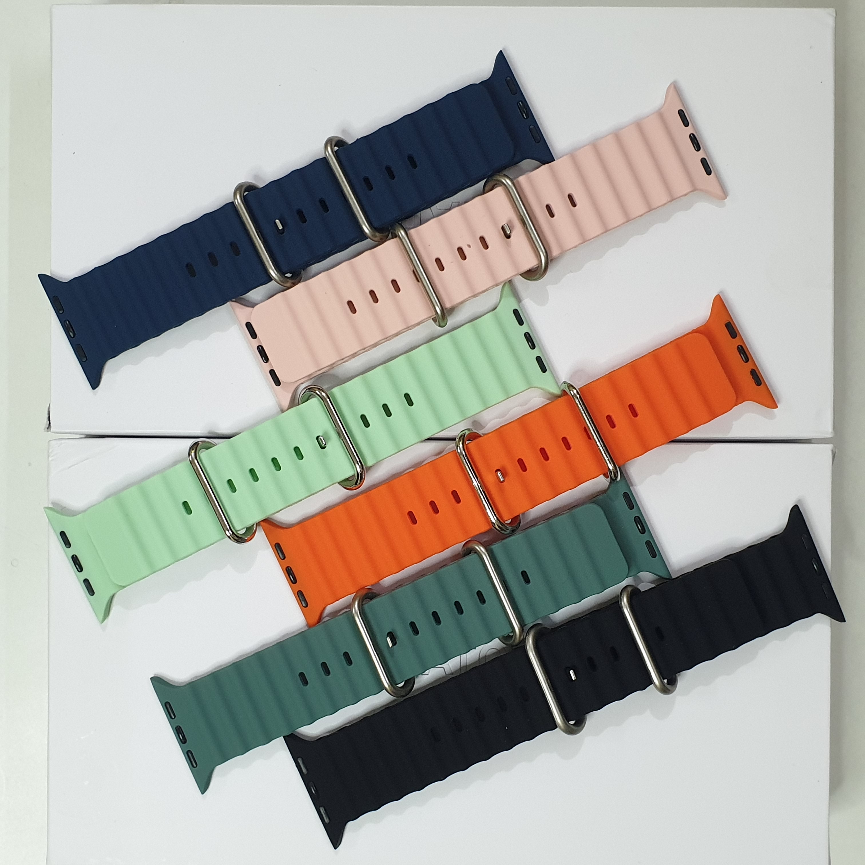 Ocean Strap with Dedicated Lock for Apple Watch Ultra Series 8 7 6 5 4 3 49mm 45mm 44mm 42mm