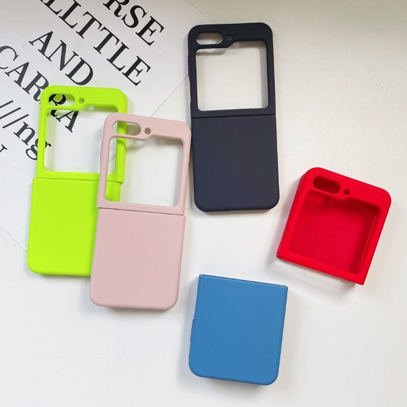 HODON Luxury Liquid Silicone Case for Samsung Galaxy Z Flip7 Flip6 ZFlip 5 Z Flip 4 Flip3 Cases Shockproof Bumper Soft Back Cover