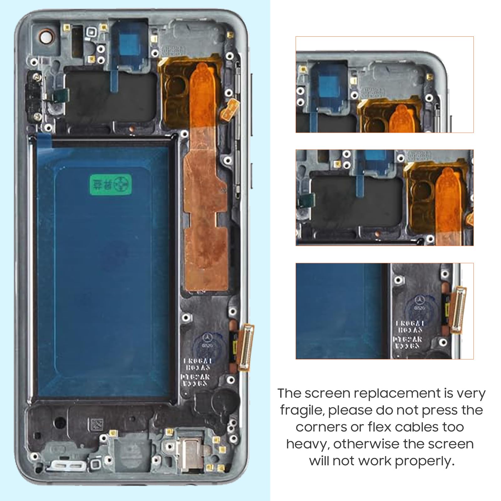 HOT AAA SUPER AMOLED S10E G970A G970V Lcd Screen AssemblyFor Samsung Galaxy S10e G970 G970F G970U G970W LCD Display Touch Digitizer